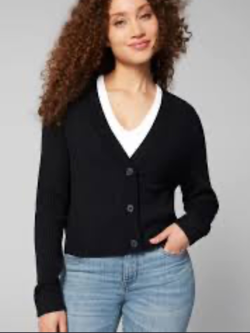 Soma | LIKE NEW Luxe soft ribbed knit cardigan button front lightweight sz small